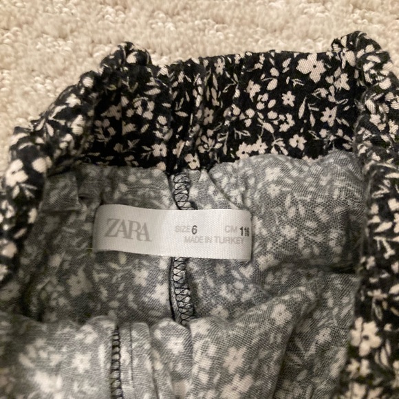 Zara Girls Floral Skort size 6 - Picture 3 of 4